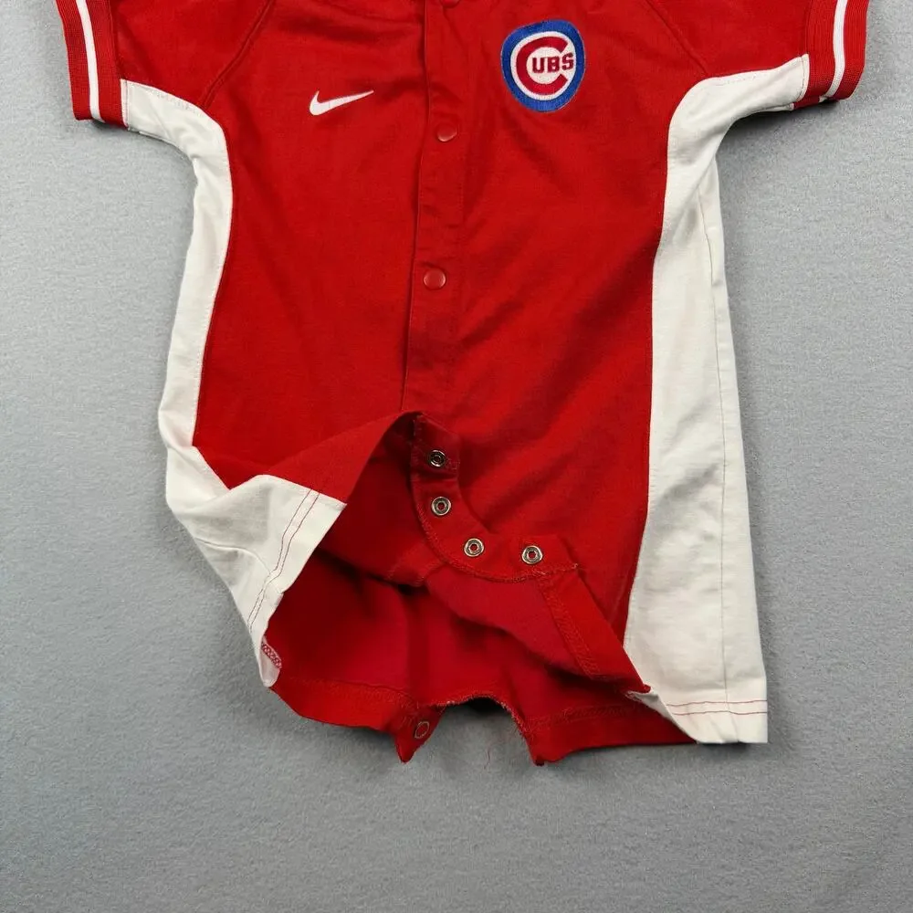 Vintage Nike Team Chicago Cubs Kerry Wood #34 Romper - 24m